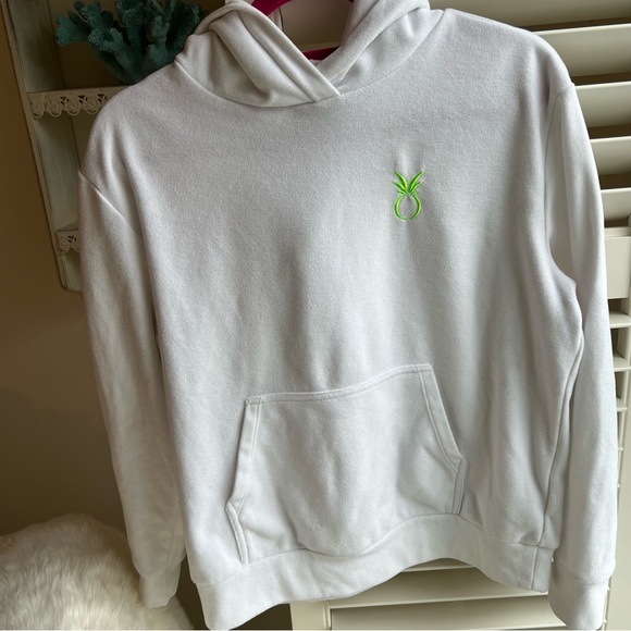 Dudley Stephens White hoodie XS - Picture 3 of 7
